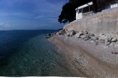 100 m from the house