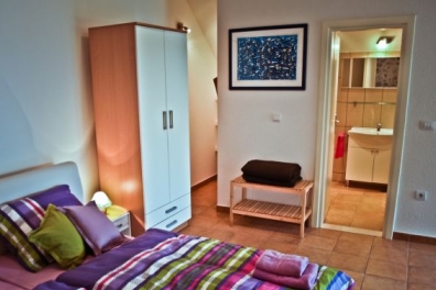 view on the entrance in Studio